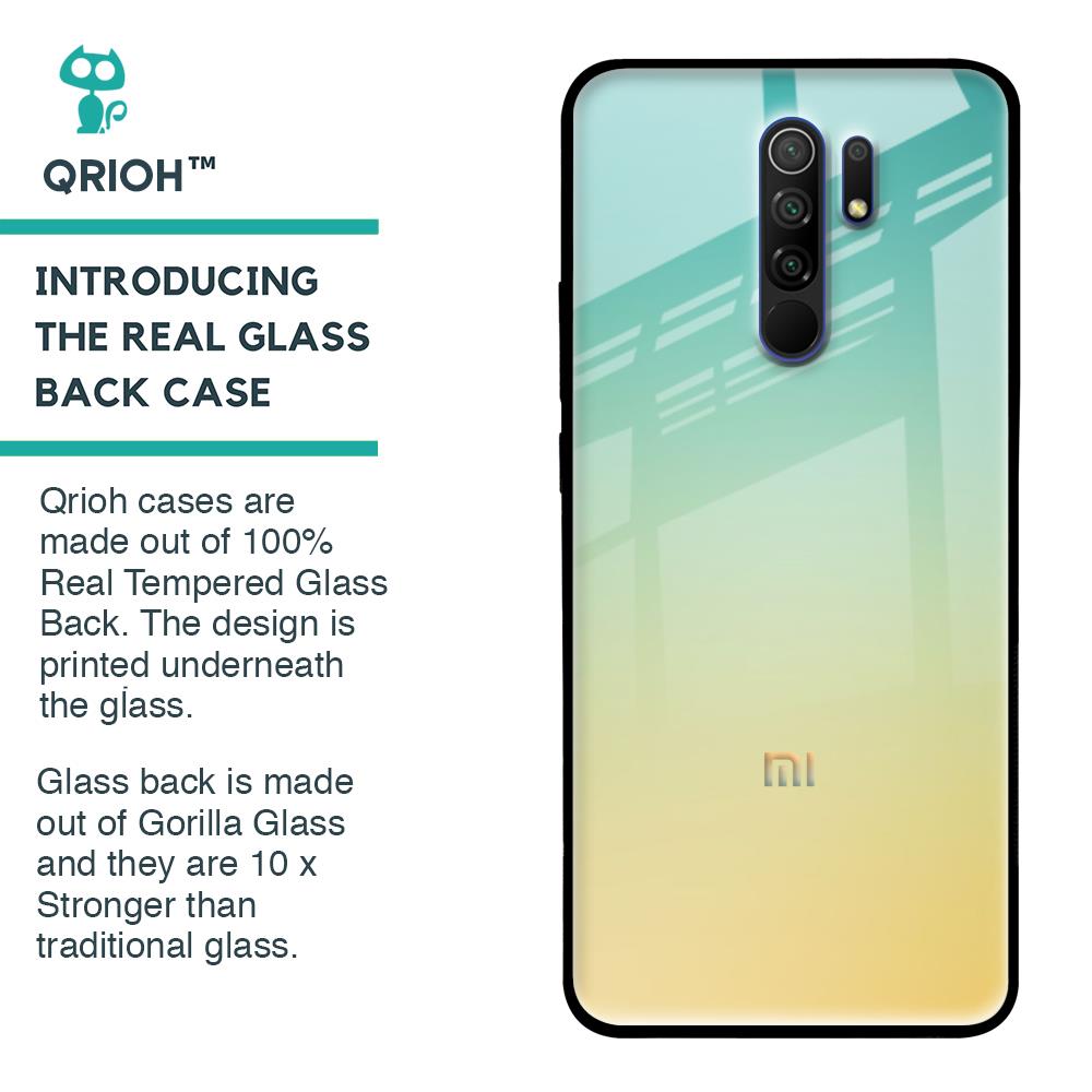 Cool Breeze Glass case for Redmi 9 Prime