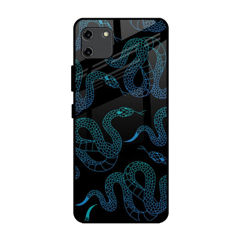 Serpentine Realme C11 Glass Back Cover Online