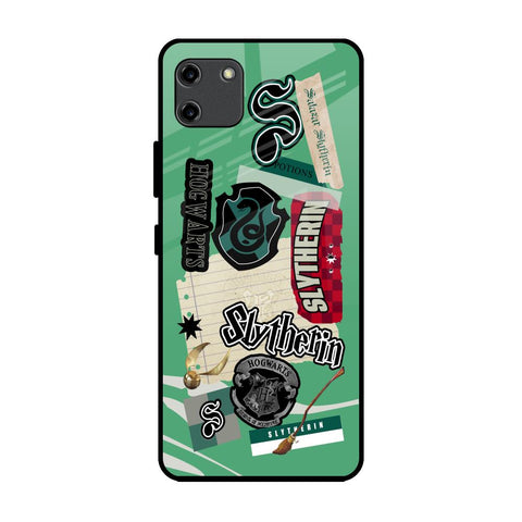 Slytherin Realme C11 Glass Back Cover Online