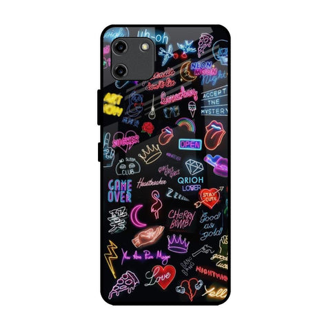 Accept The Mystery Realme C11 Glass Back Cover Online