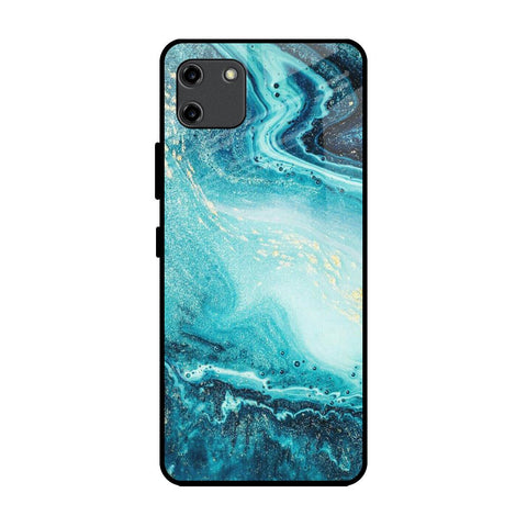 Sea Water Realme C11 Glass Back Cover Online