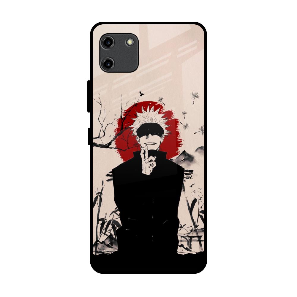 Manga Series Realme C11 Glass Back Cover Online