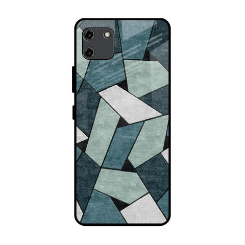 Abstact Tiles Realme C11 Glass Back Cover Online
