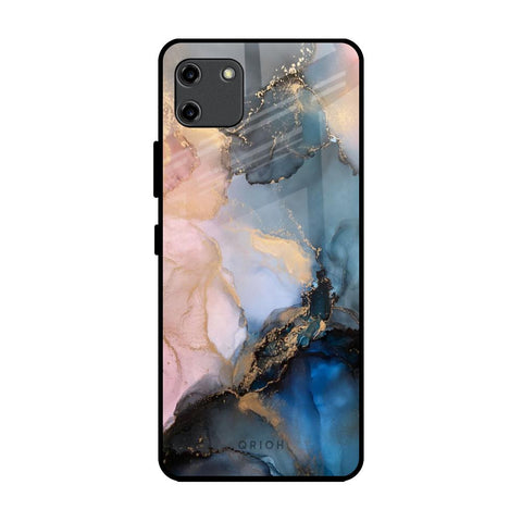 Marble Ink Abstract Realme C11 Glass Back Cover Online