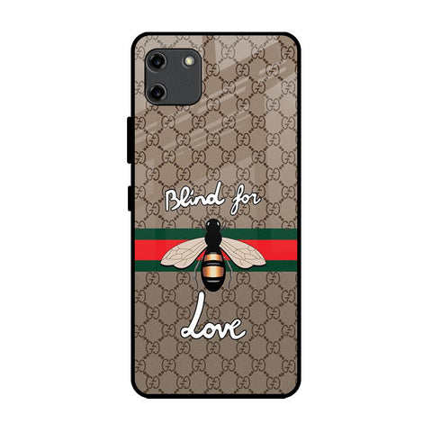 Blind For Love Realme C11 Glass Back Cover Online