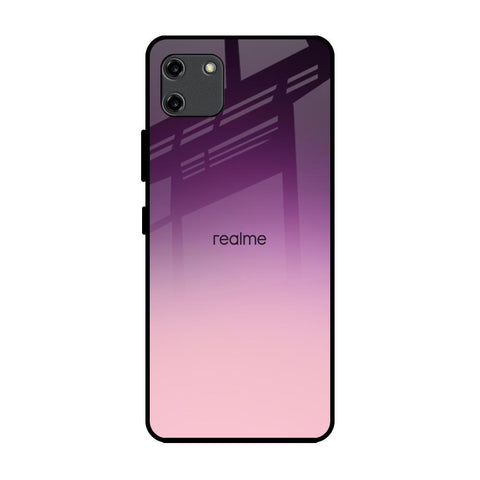 Purple Gradient Realme C11 Glass Back Cover Online