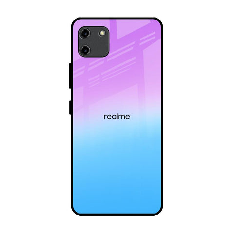 Unicorn Pattern Realme C11 Glass Back Cover Online