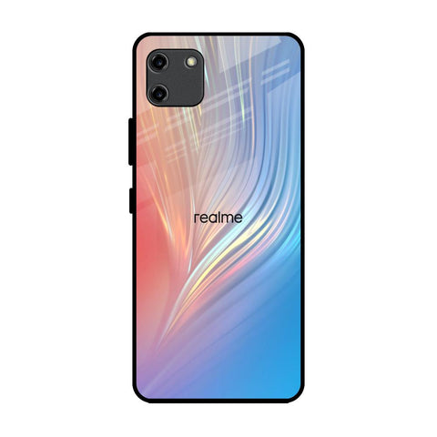 Mystic Aurora Realme C11 Glass Back Cover Online