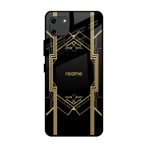Sacred Logo Realme C11 Glass Back Cover Online