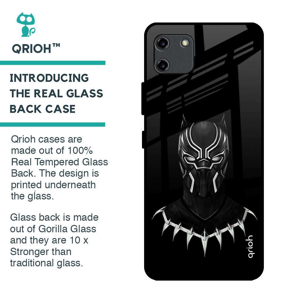 Dark Superhero Glass Case for Realme C11