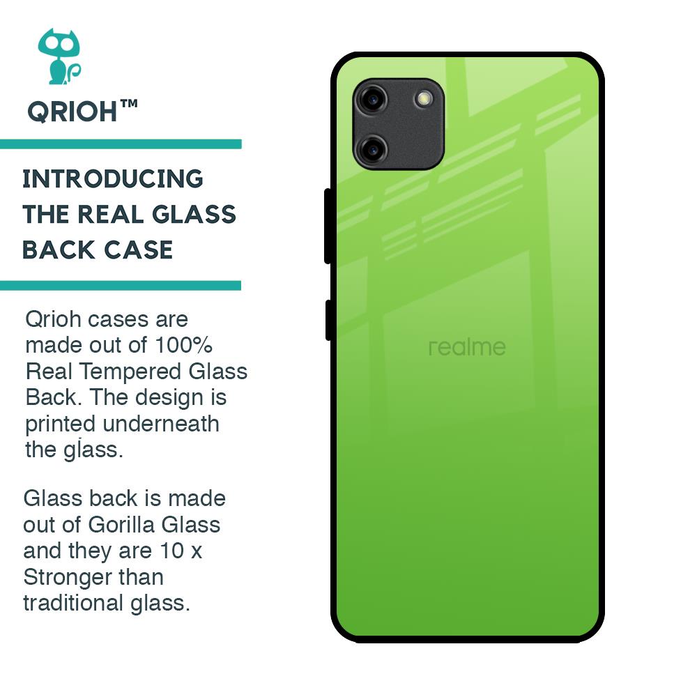 Paradise Green Glass Case For Realme C11