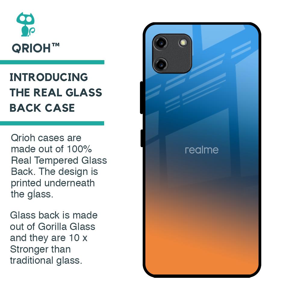 Sunset Of Ocean Glass Case for Realme C11