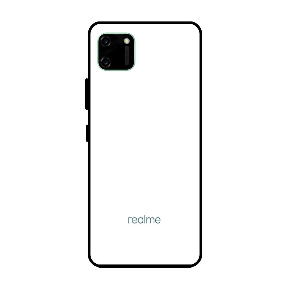 Arctic White Realme C11 Glass Cases & Covers Online
