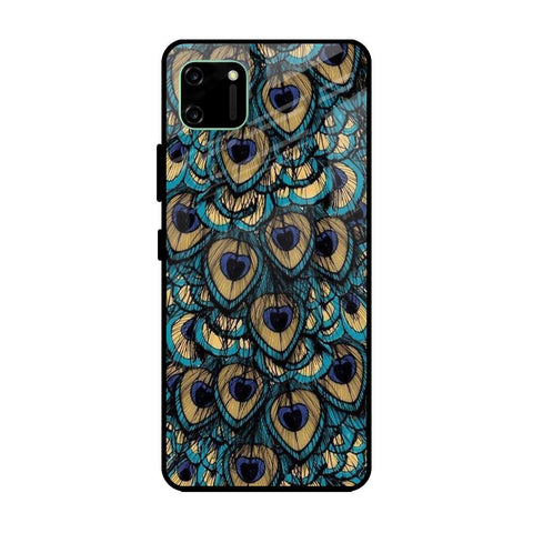 Peacock Feathers Realme C11 Glass Cases & Covers Online