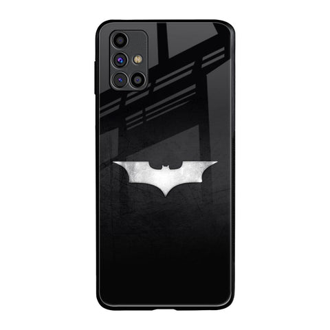 Super Hero Logo Samsung Galaxy M31s Glass Back Cover Online