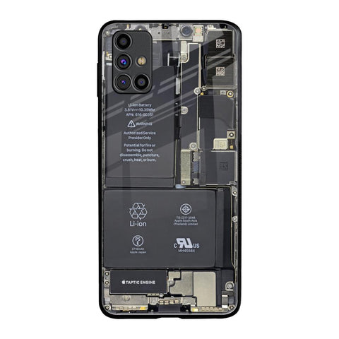 Skeleton Inside Samsung Galaxy M31s Glass Back Cover Online