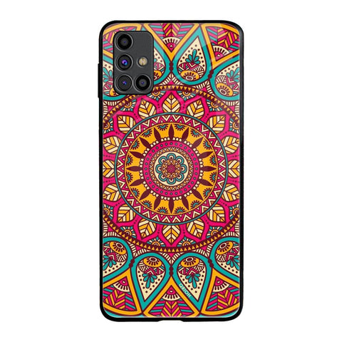 Elegant Mandala Samsung Galaxy M31s Glass Back Cover Online