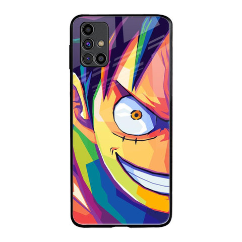 Monkey Wpap Pop Art Samsung Galaxy M31s Glass Back Cover Online