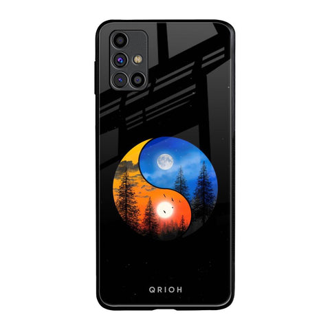 Yin Yang Balance Samsung Galaxy M31s Glass Back Cover Online