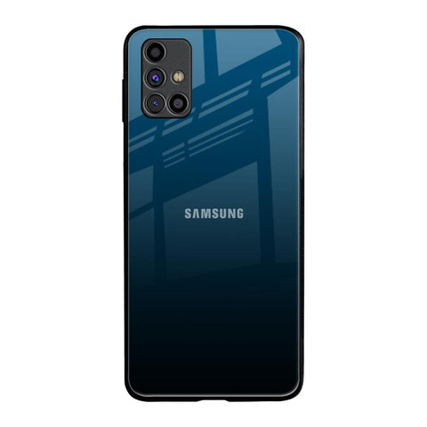 Sailor Blue Samsung Galaxy M31s Glass Back Cover Online