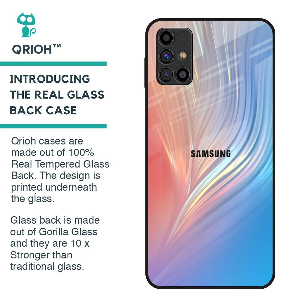 Mystic Aurora Glass Case for Samsung Galaxy M31s
