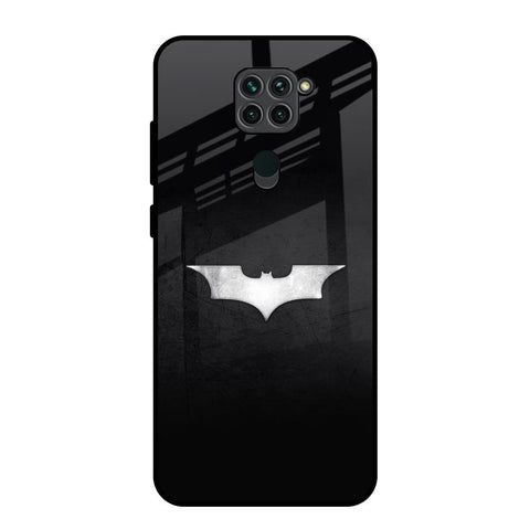 Super Hero Logo Redmi Note 9 Glass Back Cover Online