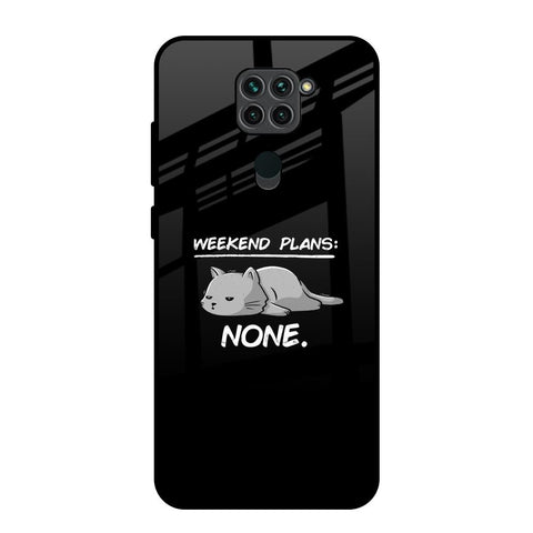 Weekend Plans Redmi Note 9 Glass Back Cover Online