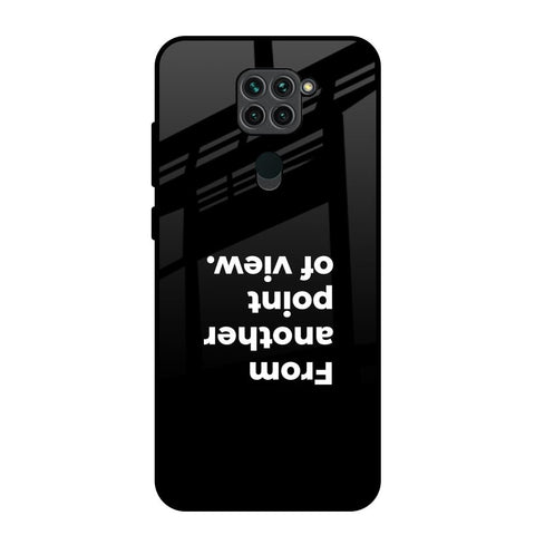 Motivation Redmi Note 9 Glass Back Cover Online