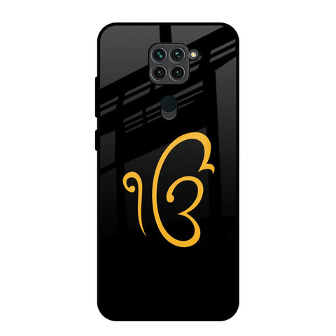 Luxury Fashion Initial Redmi Note 9 Glass Back Cover Online