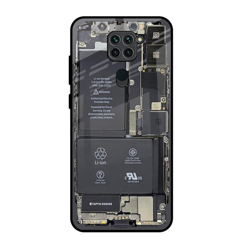 Skeleton Inside Redmi Note 9 Glass Back Cover Online