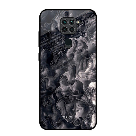 Cryptic Smoke Redmi Note 9 Glass Back Cover Online