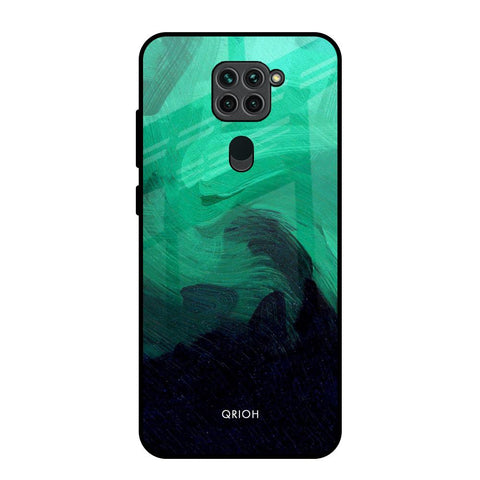 Scarlet Amber Redmi Note 9 Glass Back Cover Online