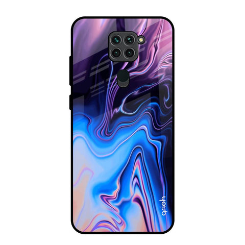 Psychic Texture Redmi Note 9 Glass Back Cover Online