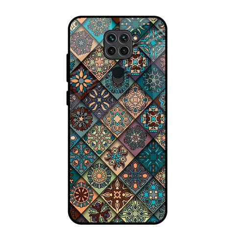 Retro Art Redmi Note 9 Glass Back Cover Online