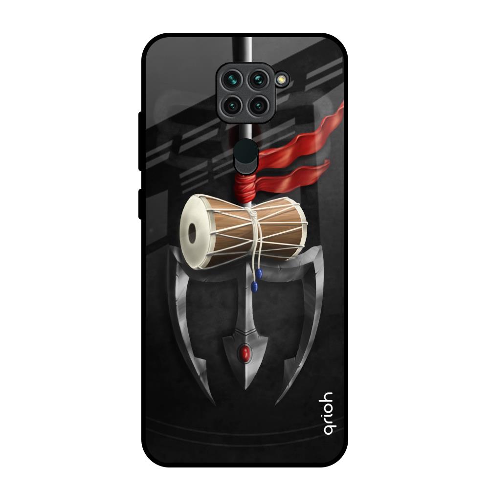 Power Of Lord Redmi Note 9 Glass Back Cover Online
