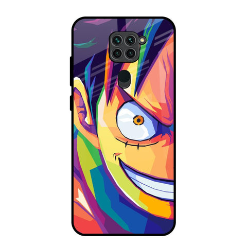 Monkey Wpap Pop Art Redmi Note 9 Glass Back Cover Online