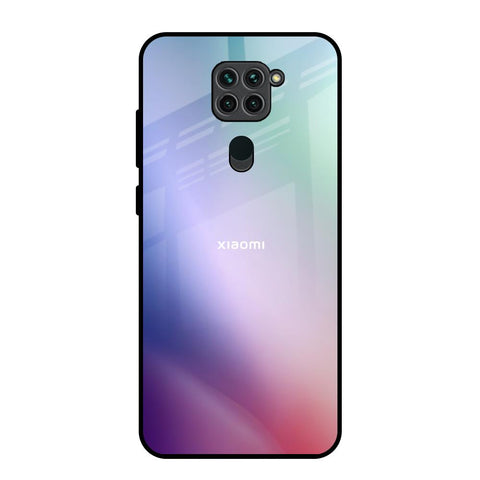 Abstract Holographic Redmi Note 9 Glass Back Cover Online