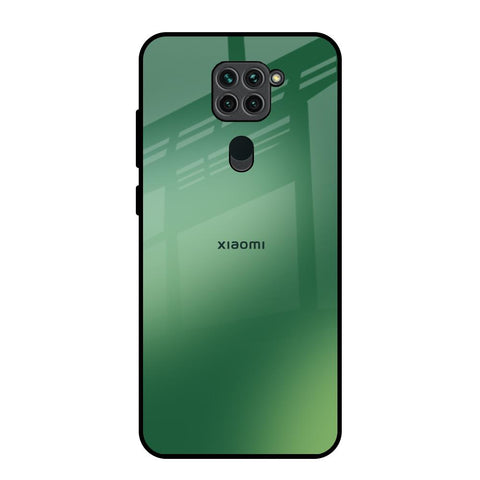 Green Grunge Texture Redmi Note 9 Glass Back Cover Online