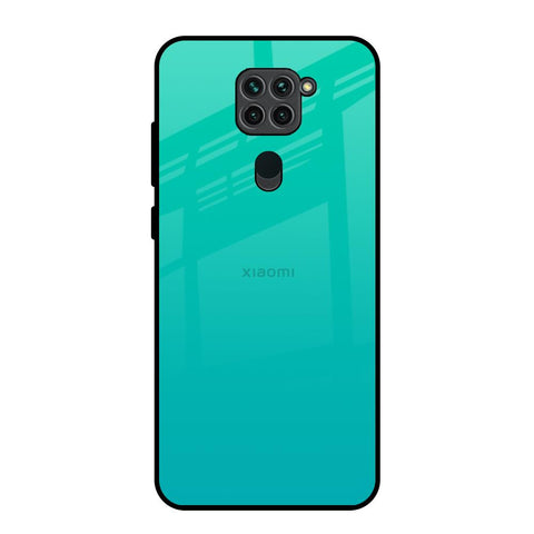 Cuba Blue Redmi Note 9 Glass Back Cover Online