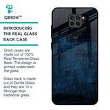 Dark Blue Grunge Glass Case for Redmi Note 9