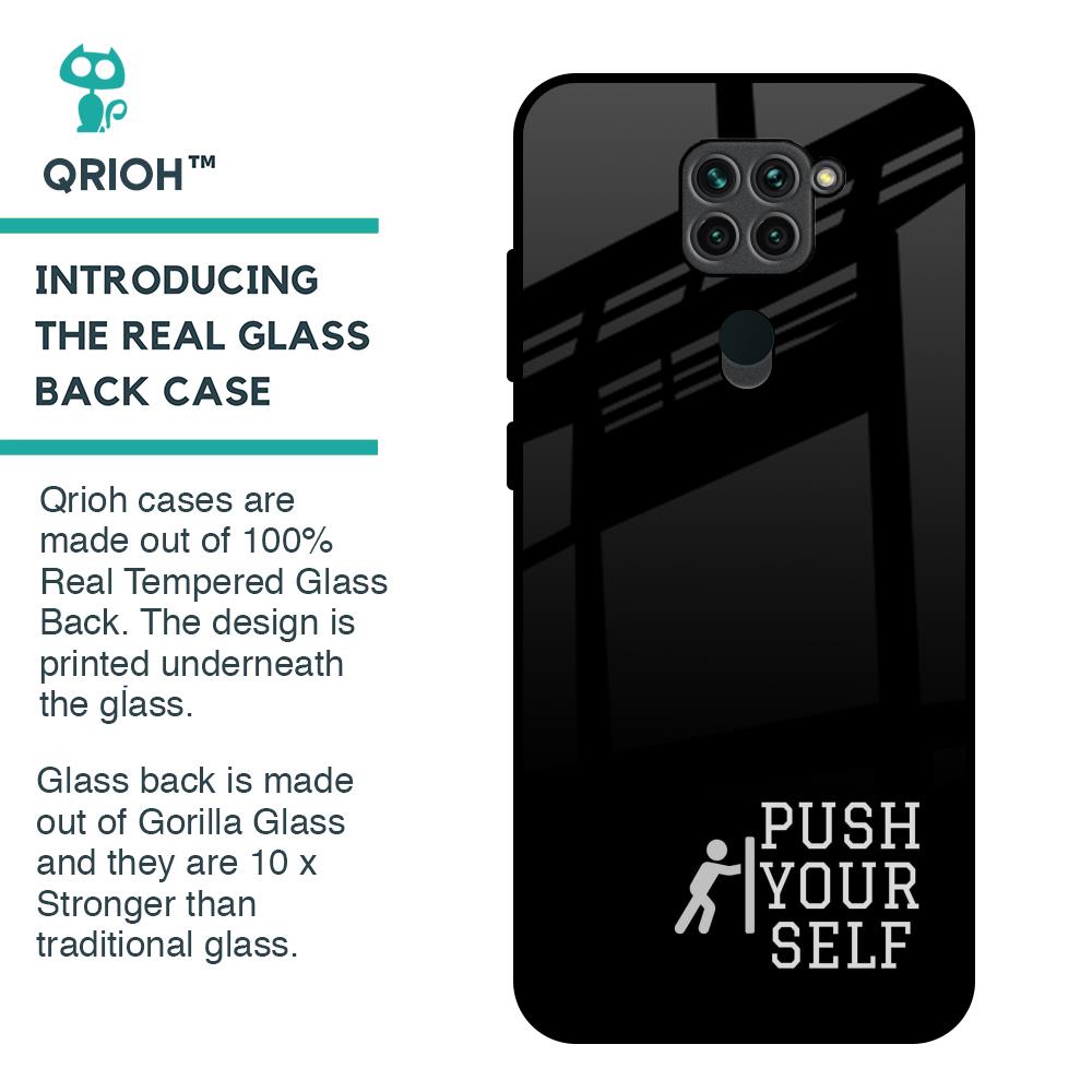 Push Your Self Glass Case for Redmi Note 9