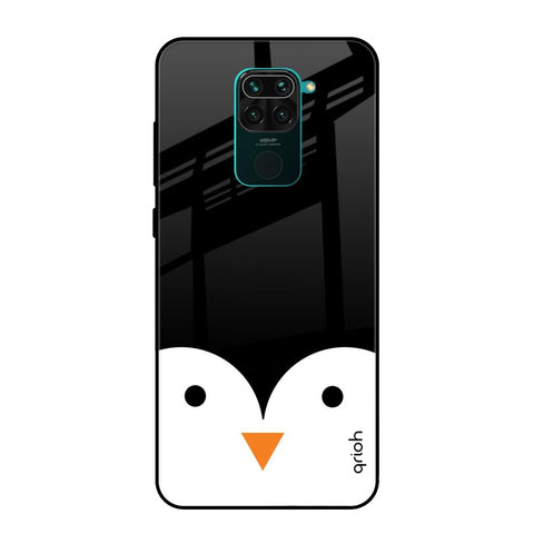 Cute Penguin Redmi Note 9 Glass Cases & Covers Online