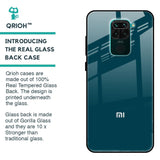Emerald Glass Case for Redmi Note 9