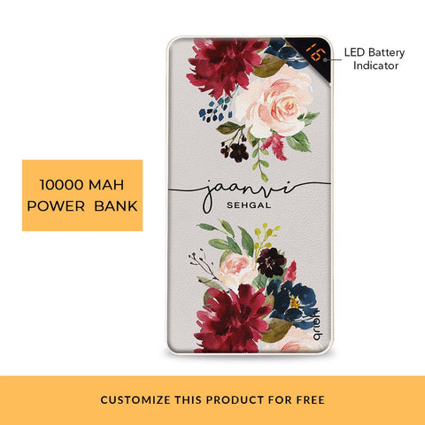 Spring Bloom Customized Power Bank