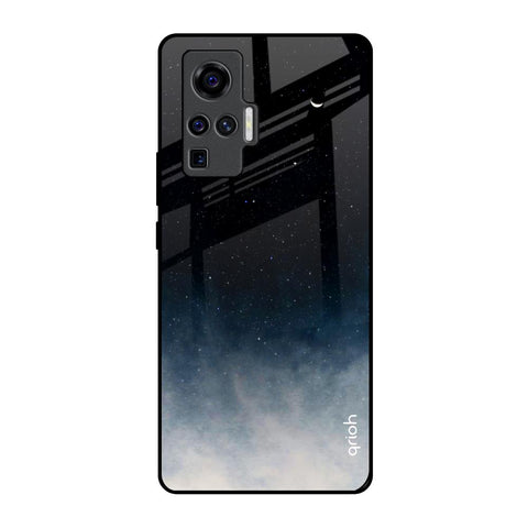 Black Aura Vivo X50 Pro Glass Back Cover Online