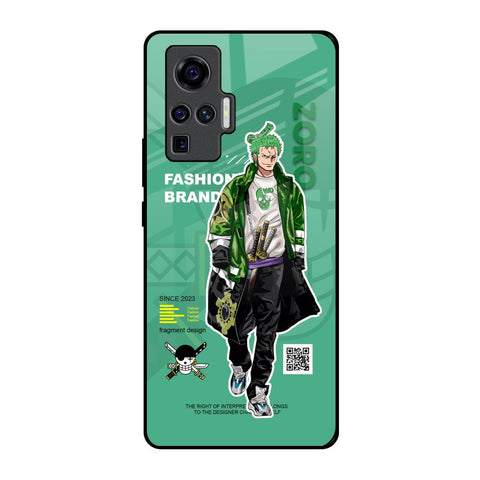 Zoro Bape Vivo X50 Pro Glass Back Cover Online