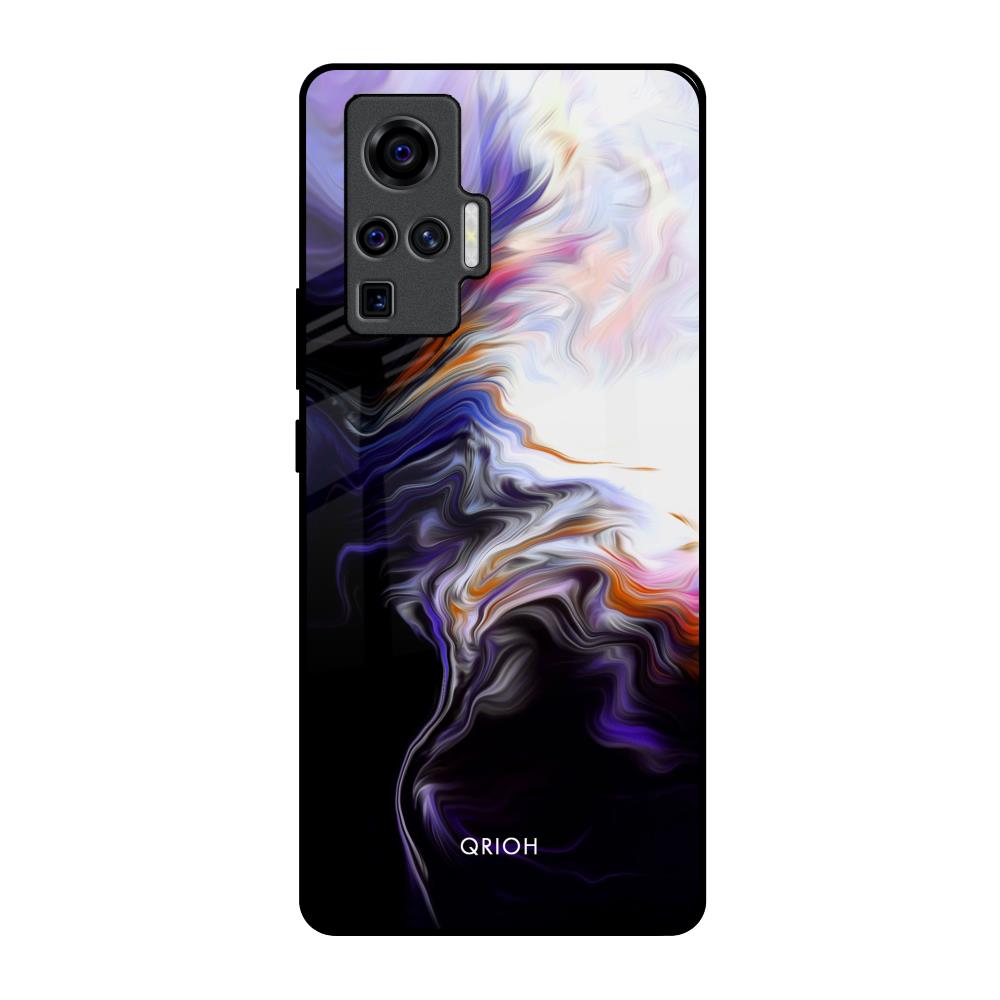 Enigma Smoke Vivo X50 Pro Glass Back Cover Online
