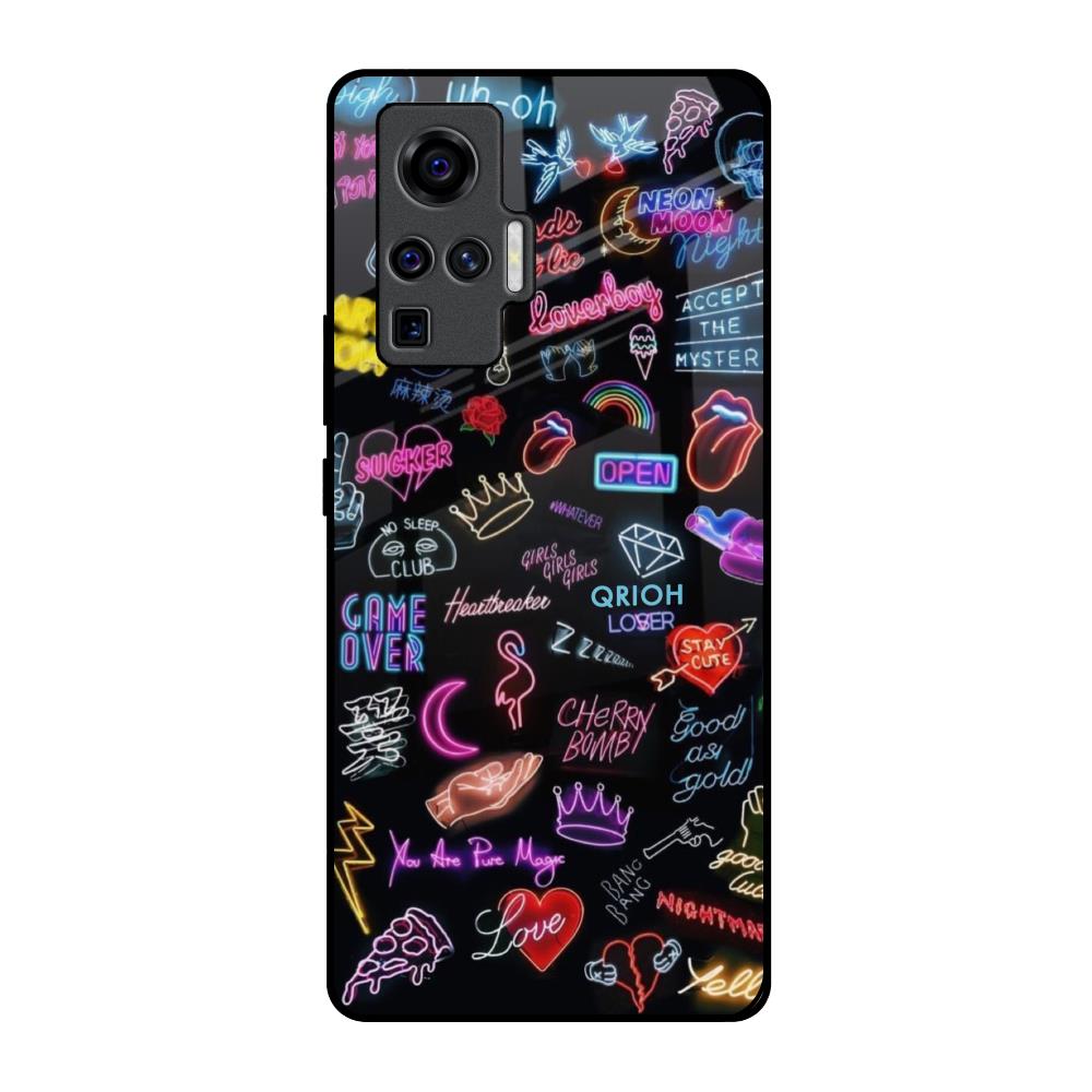 Accept The Mystery Glass Case for Vivo X50 Pro1