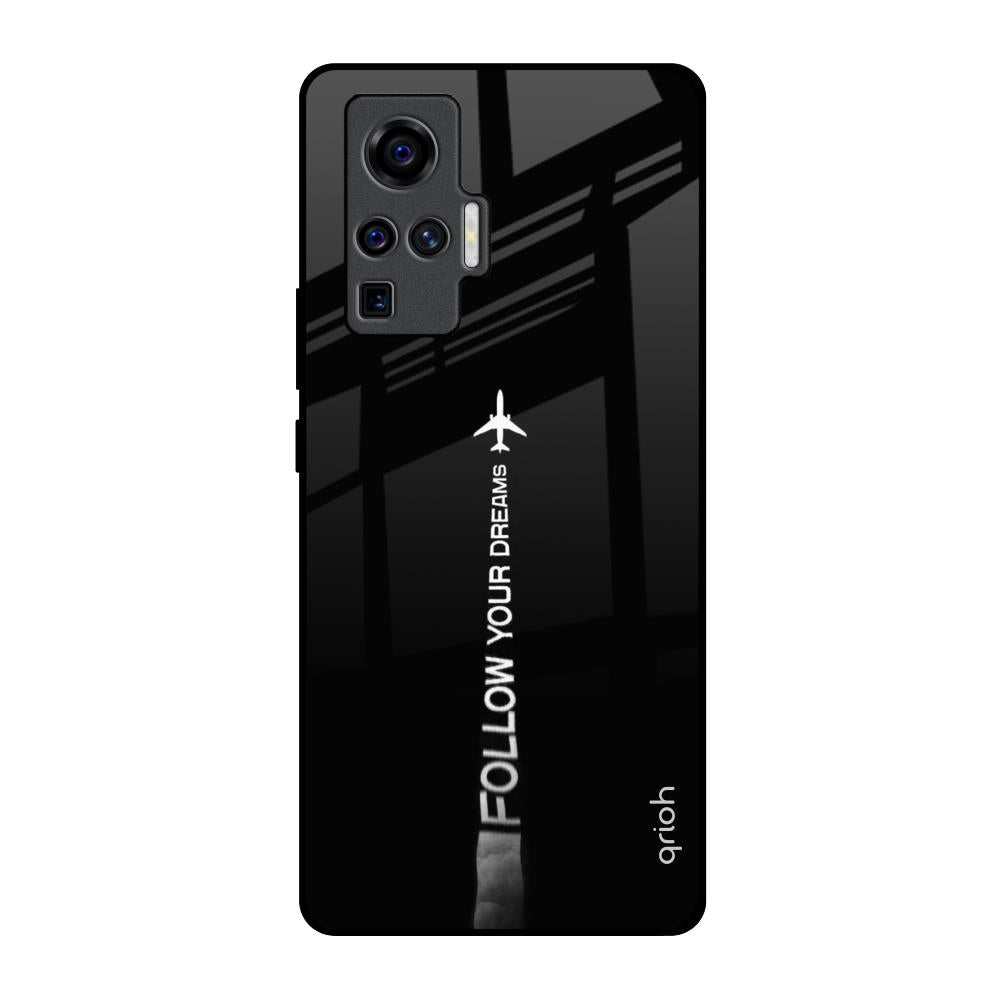 Follow Your Dreams Vivo X50 Pro Glass Back Cover Online
