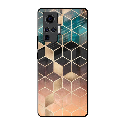 Bronze Texture Vivo X50 Pro Glass Back Cover Online